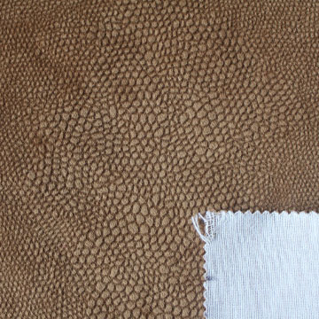 Short pile composite T/C fabric