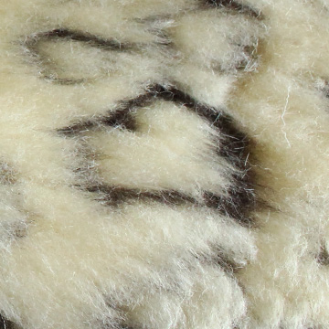 Jacquard high pile fur