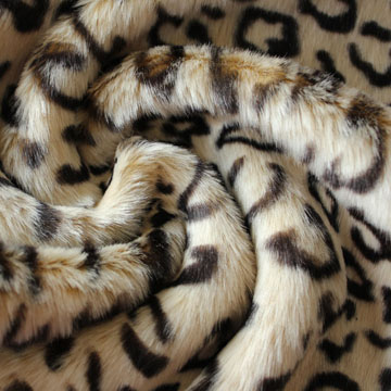 printing high pile fur