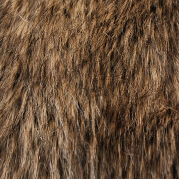 Imitation raccoon fur